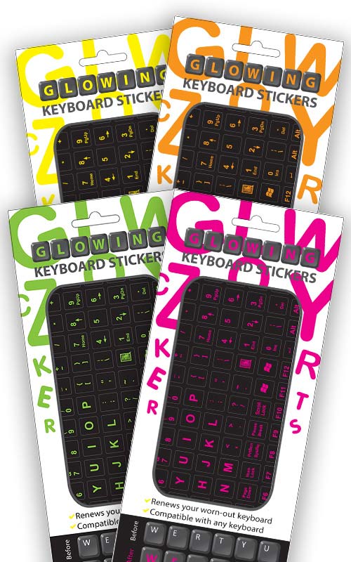 Keyboard Stickers